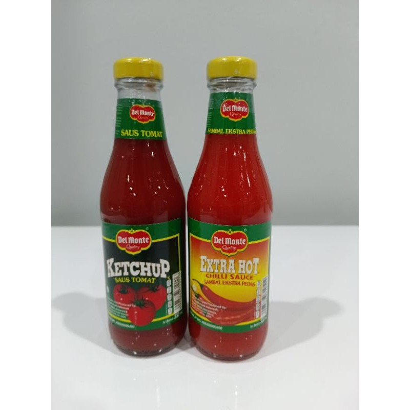 

Del monte Saus Tomat & Chilli Sauce Extra Pedas 330ml - ABO