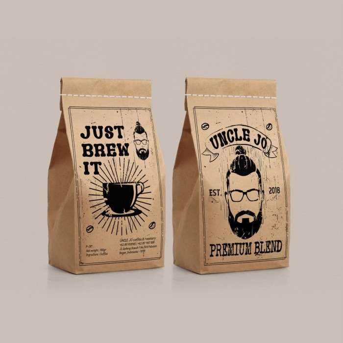 

Blend Kopi Susu By unclejo 250gr - Kasar / Coarse