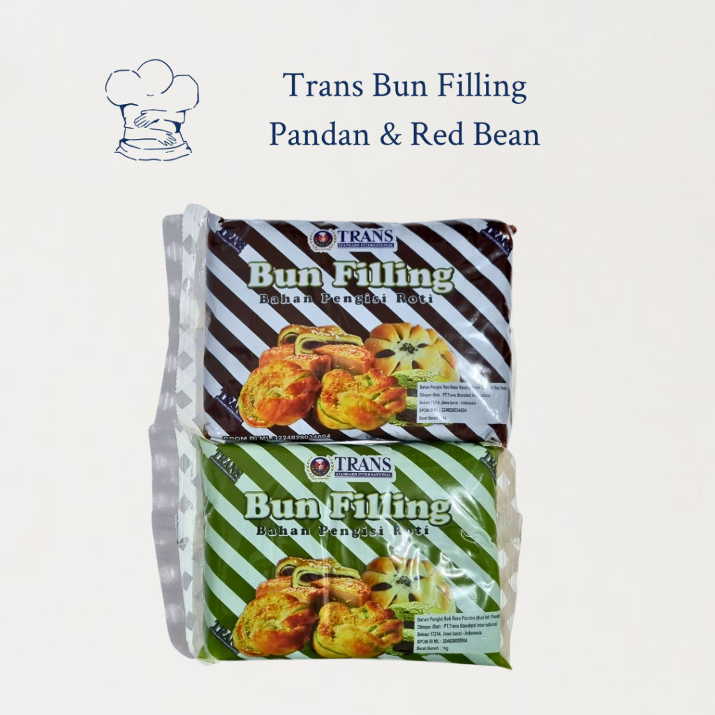 

Trans Bun Filling / Trans Bun Filling Pandan / Trans Bun Filling Red Bean (1 kg)