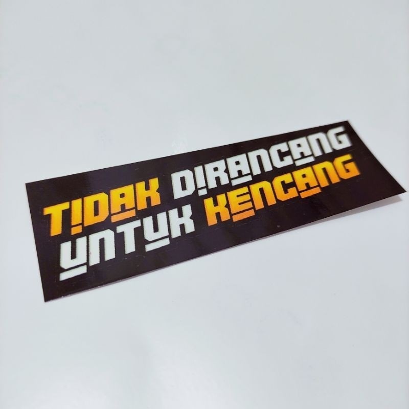 [ kotak ] Tidak dirancang untuk kencang (kotak)