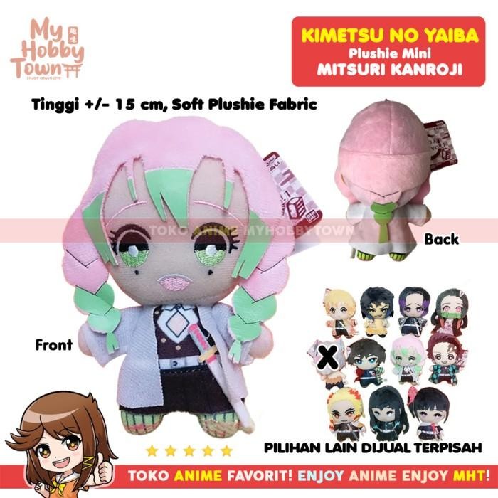 SALE - Boneka Anime Kimetsu no Yaiba Demon Slayer Mini Plushie Doll Tanjiro - Mitsuri Kanroji