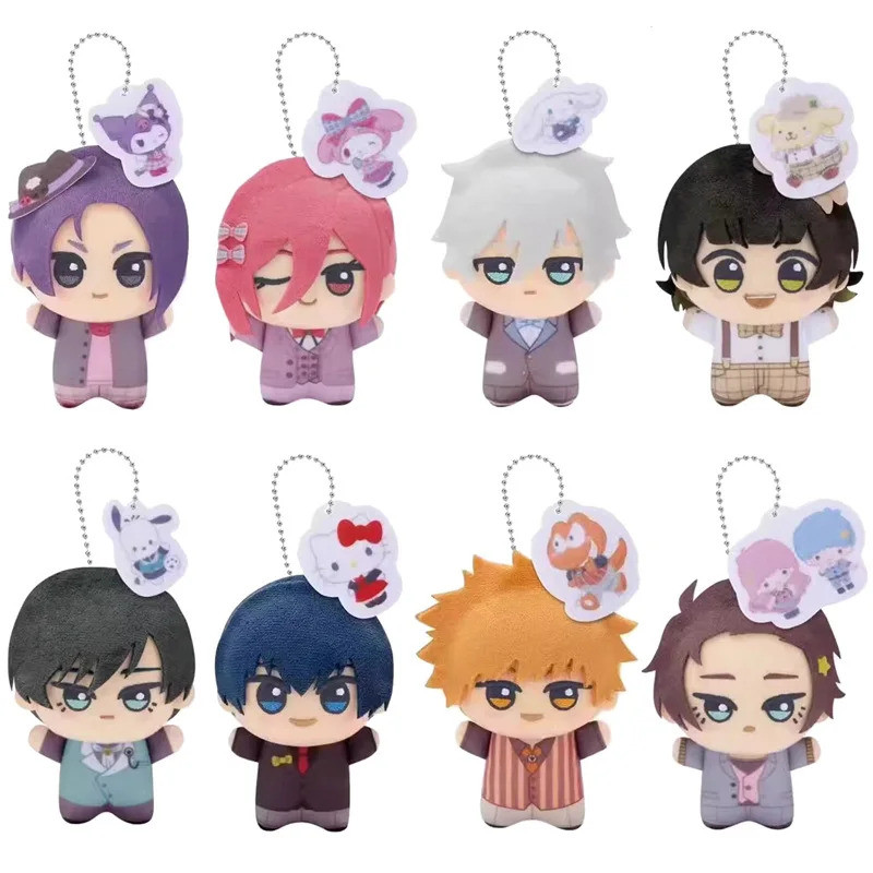 12cm New Blue Lock Plush Pendant KeyChain Isagi Yoichi Nagi Seishiro Mikage Reo Rin Itoshi Itoshi Sa