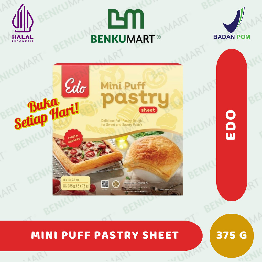

JKL Edo Mini Puff Pastry Sheet (375 gr)
