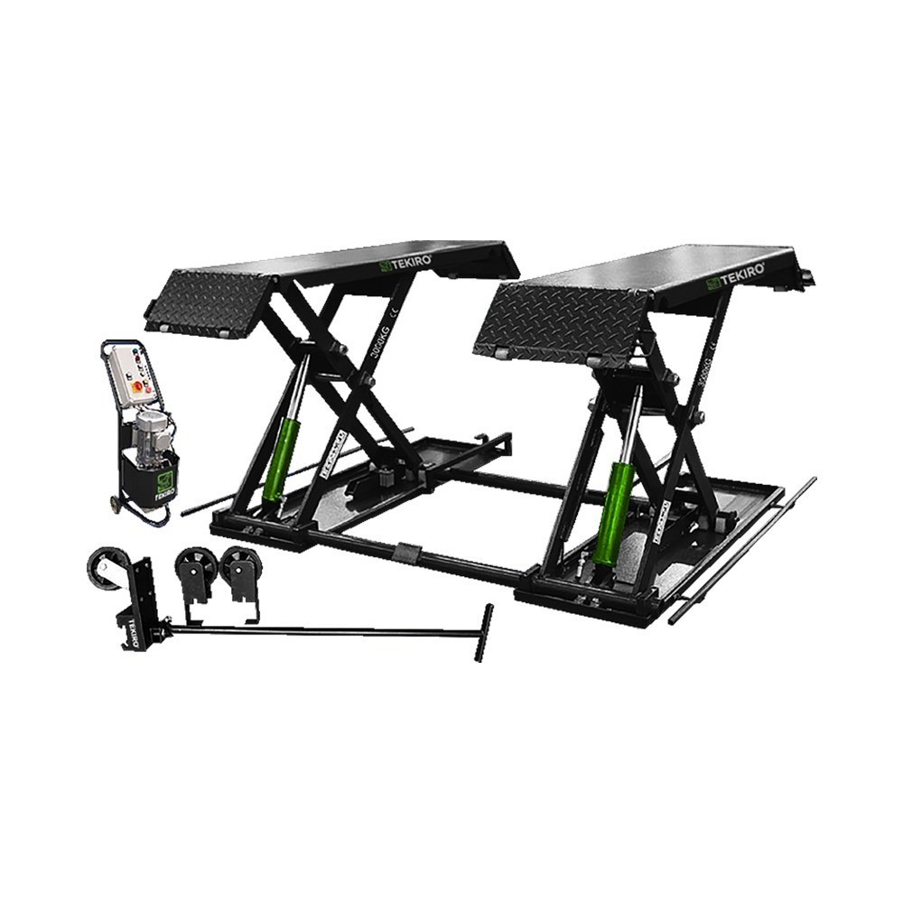 tekiro mobile mini scissors lift 3000 kg / scissors lift 3000 kg