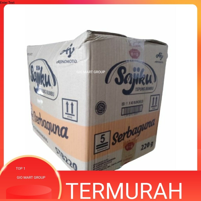 

Sajiku 220g (dus) isi 40pcs