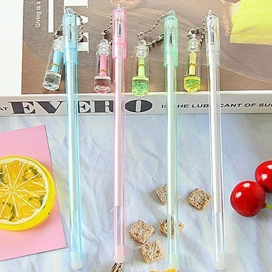 

Pulpen Gantungan Botol Surat Pena Karakter Lovely Bottle Letter Pendant Pen .. 927