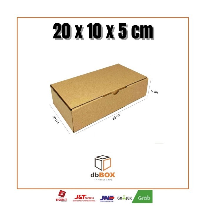 

Kardus 20x10x5 cm | Box Die Cut dan Easy Usage | Box Kue Tart & Snack | Kardus Murah