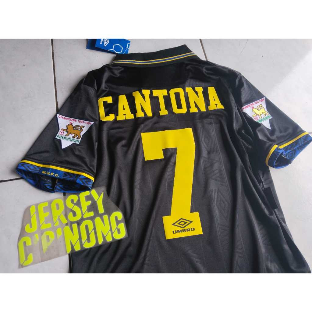 Jersey Manchester united 1994 Cantona MU KUNGFU MU CANTONA