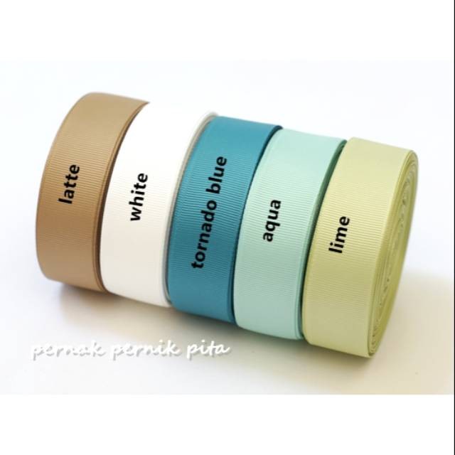 

PITA GG 1" (2.5CM) GROSGRAIN POLOS IMPORT / HRG PER-90CM