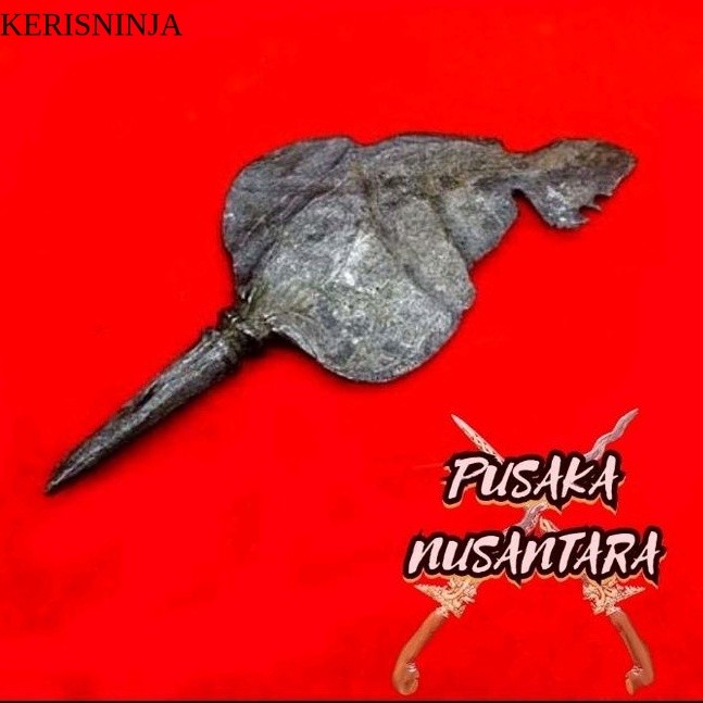 Pusaka Keris Semar Ireng Asli Berpamor NJ15