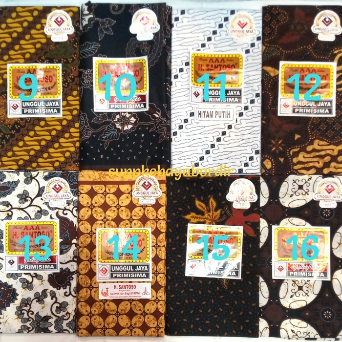 ✨LARIS✨ -Kain Batik Kebat / Samping Unggul Jaya H Santoso Grade A --- 1