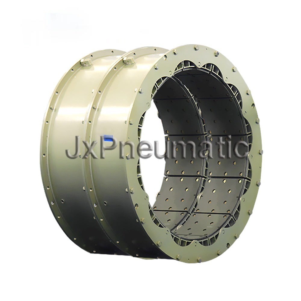 AH drum type pneumatic tire clutch replaces EATON Airflex VC clutch AHW-38 38VC650 AHN-42 42VC650 AH
