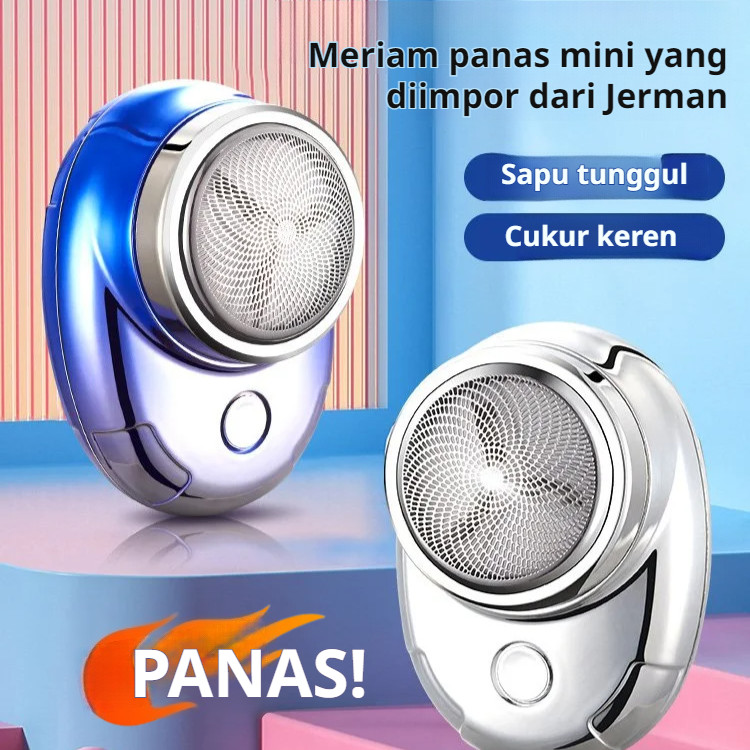 ✨COD/Kirim Dalam 24 Jam✨Alat Cukur Listrik Portabel/Alat Cukur Mini Batu Luar Angkasa Gradien USB Mi