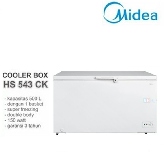 FREEZER BOX MIDEA HS543CK / FREEZER BOX MIDEA HS 543 CK 500L