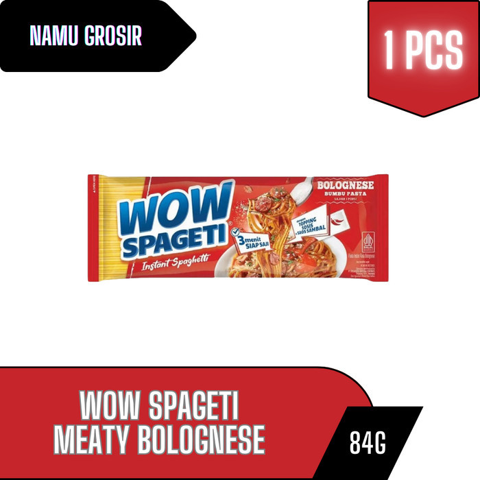 

WOW spageti meaty bolognese 1 pcs