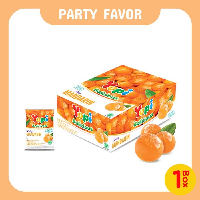 

Yupi Bolicious Mandarin Box - Party Favor