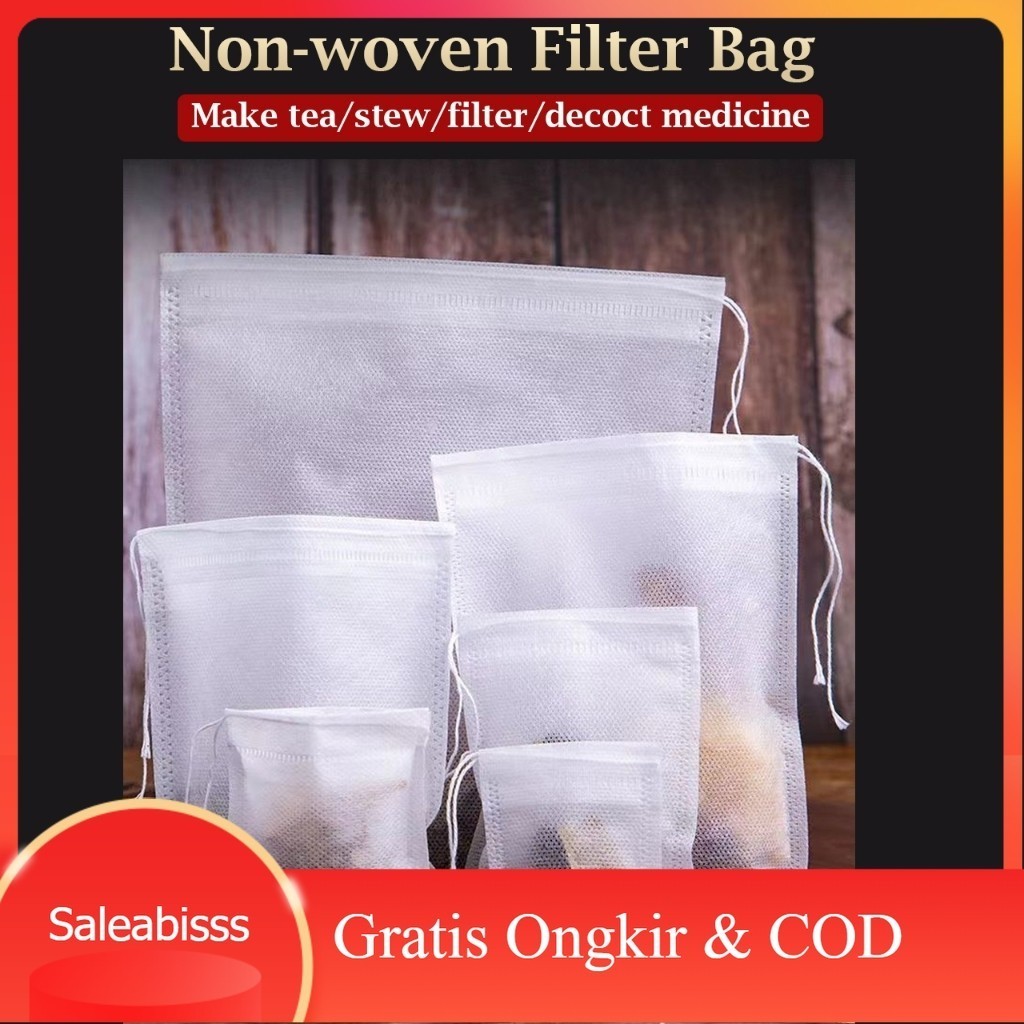 KANTONG TEH CELUP KOSONG / KANTONG FILTER / KANTONG TEH KOPI REMPAH / FILTER BAG