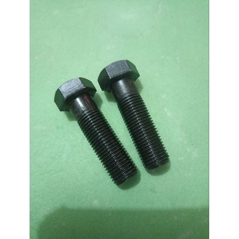Baut hex m12 x40 panjang 4cm kunci 17 drat halus