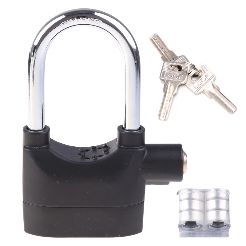 

Alarm lock aluminum alloy anti-theft lock cadiado with alarm