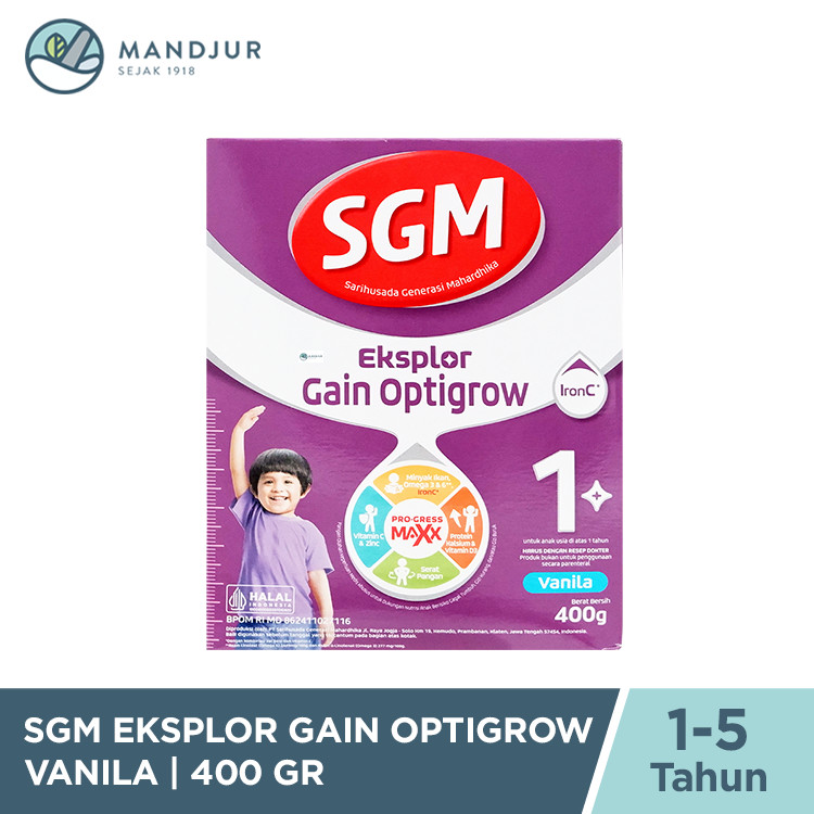 SGM Eksplor Gain Optigrow 400 gram