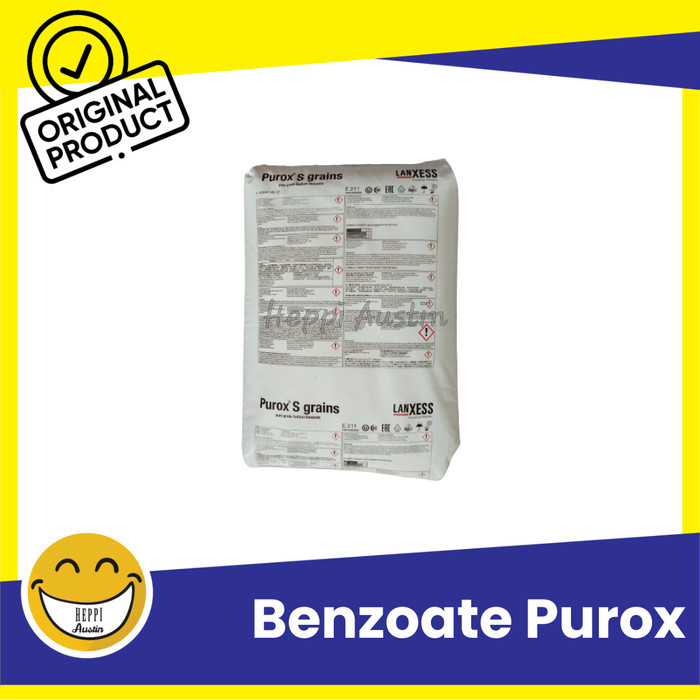 

✨TERLARIS -Sodium Benzoat Purox S Grain Holland/Natrium Benzoat 1 KG