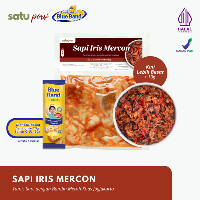 

✨TERLARIS -Frozen Food Satu Porsi Sapi Iris Mercon