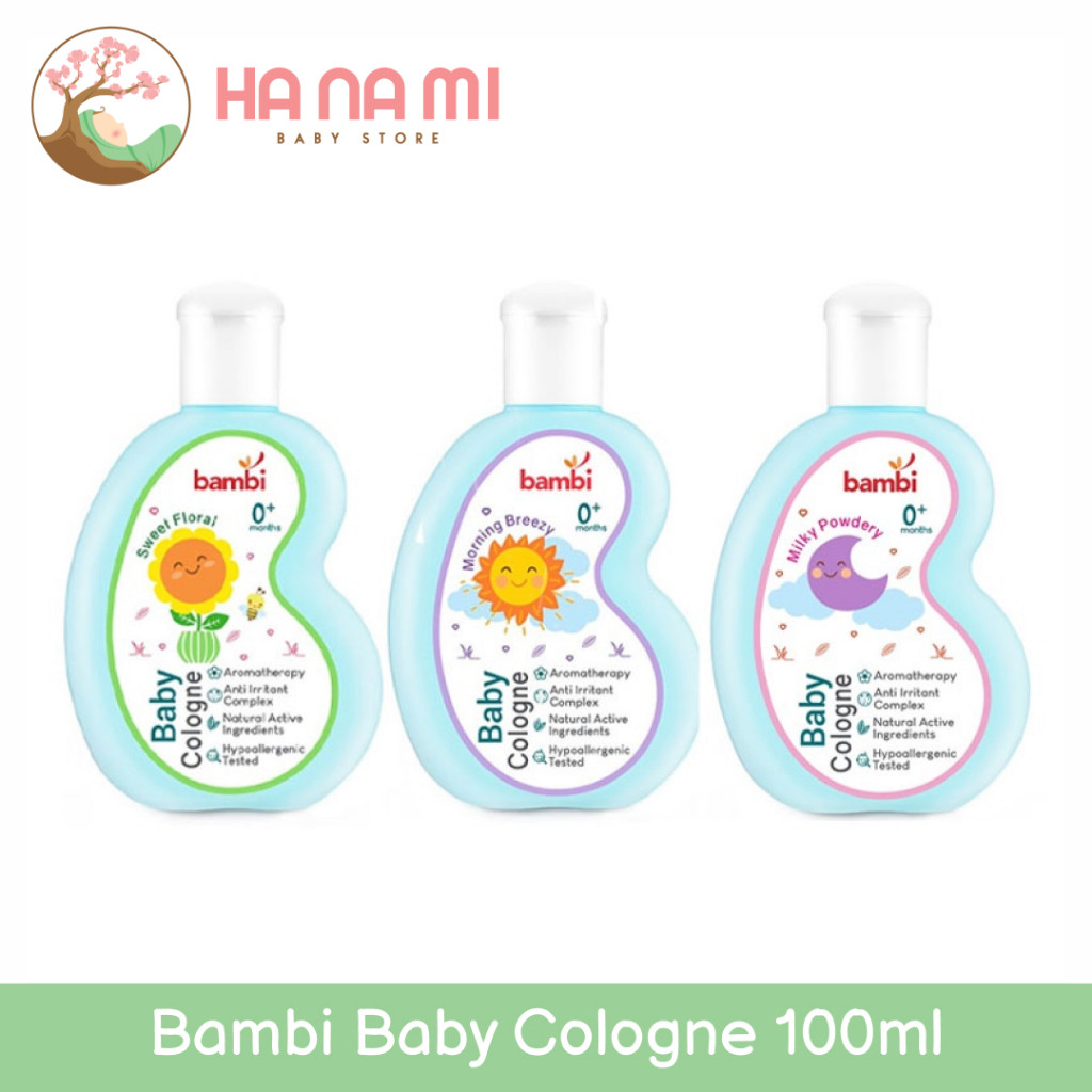 Bambi Baby Cologne 100ml - Baby Cologne