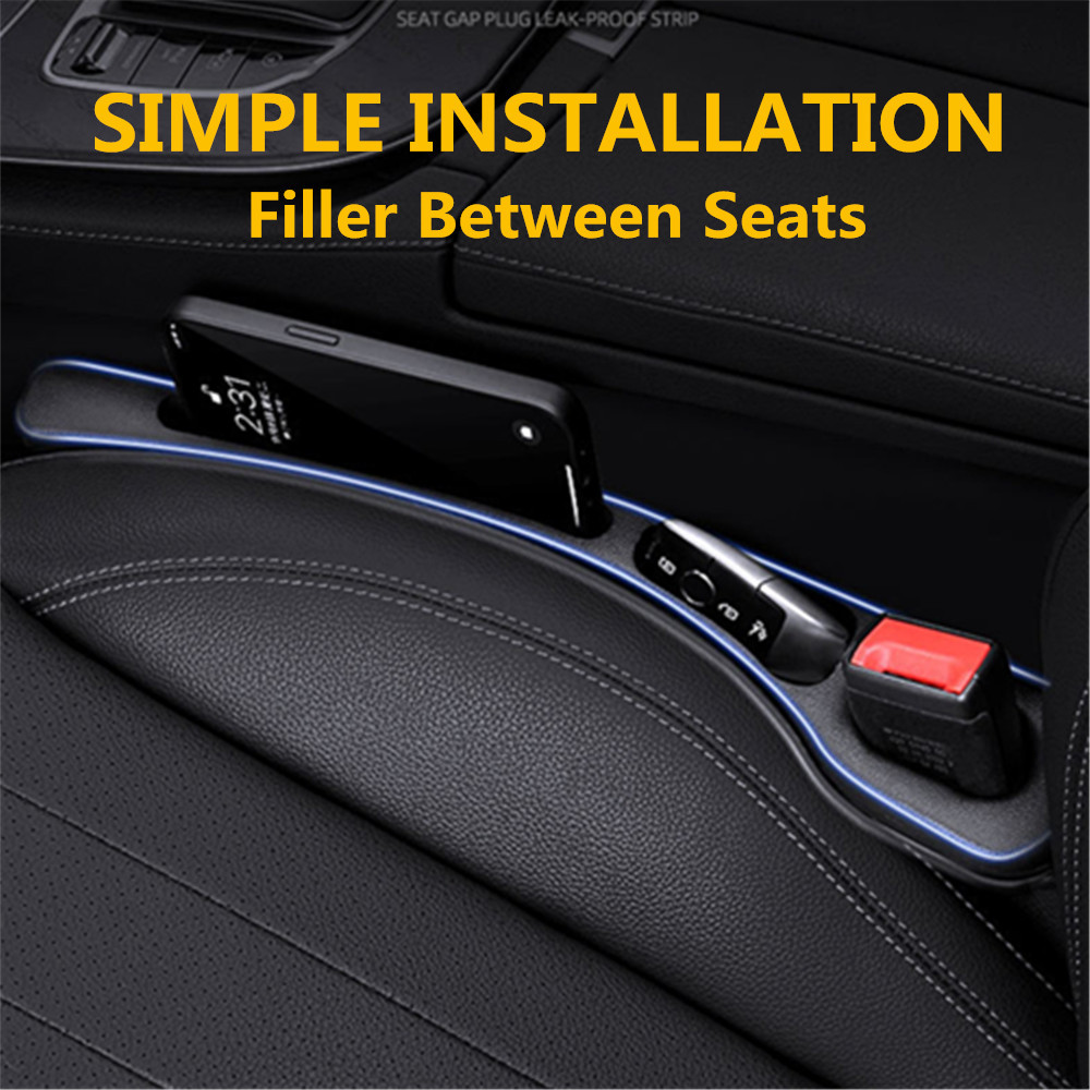 

2X Car Seat Gap Filler Between Seats Crevice Decoration Interior Accessories For BAIC Senova X25 X65 X55 X35 D20 Huansu S6 BJ20