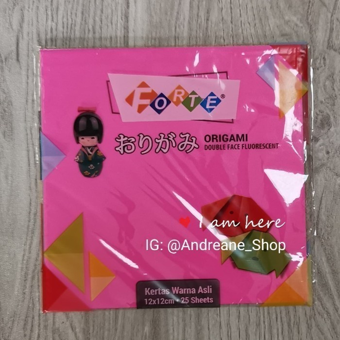 

Kertas Origami Forte Double Side 12x12 cm