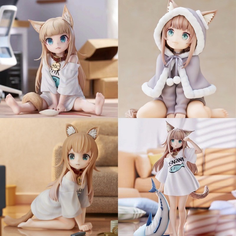 My Cat is A Kawaii Girl Sexy Action Figure Rabbit Ears Sexy Lovely Cat Girls Action Figure Model Dol
