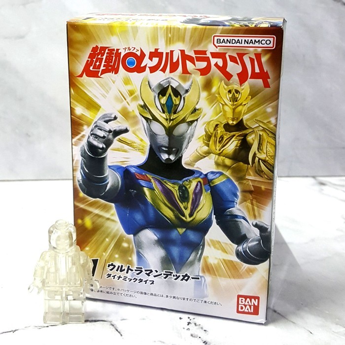 "Q.LnS" - READY STOCK SHODO Choudou Alpha Ultraman 4 [PCS-SET] CHO-DO BANDAI Action Figure - [01] De