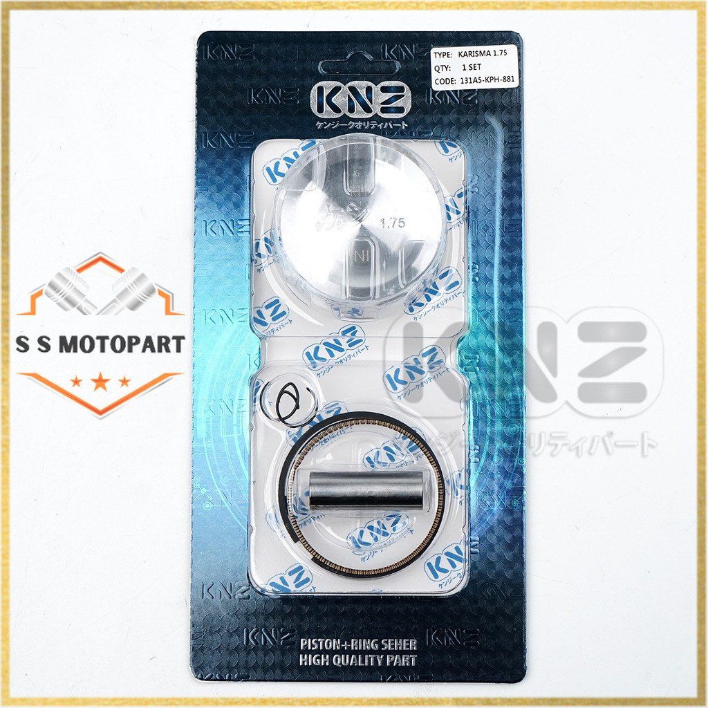 Piston Kit Ring Seher KARISMA SUPRA X 125 KARBU KIRANA KPH OS STD 25 50 75 100 125 150 175 200 KNZ