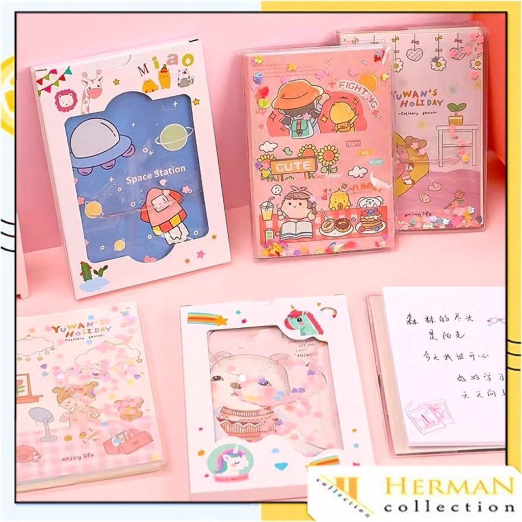 

HC Notebook Glitter Motif Kartun Buku Tulis Anak Glitter Karakter Buku Diary Kreatif Untuk Anak Anak