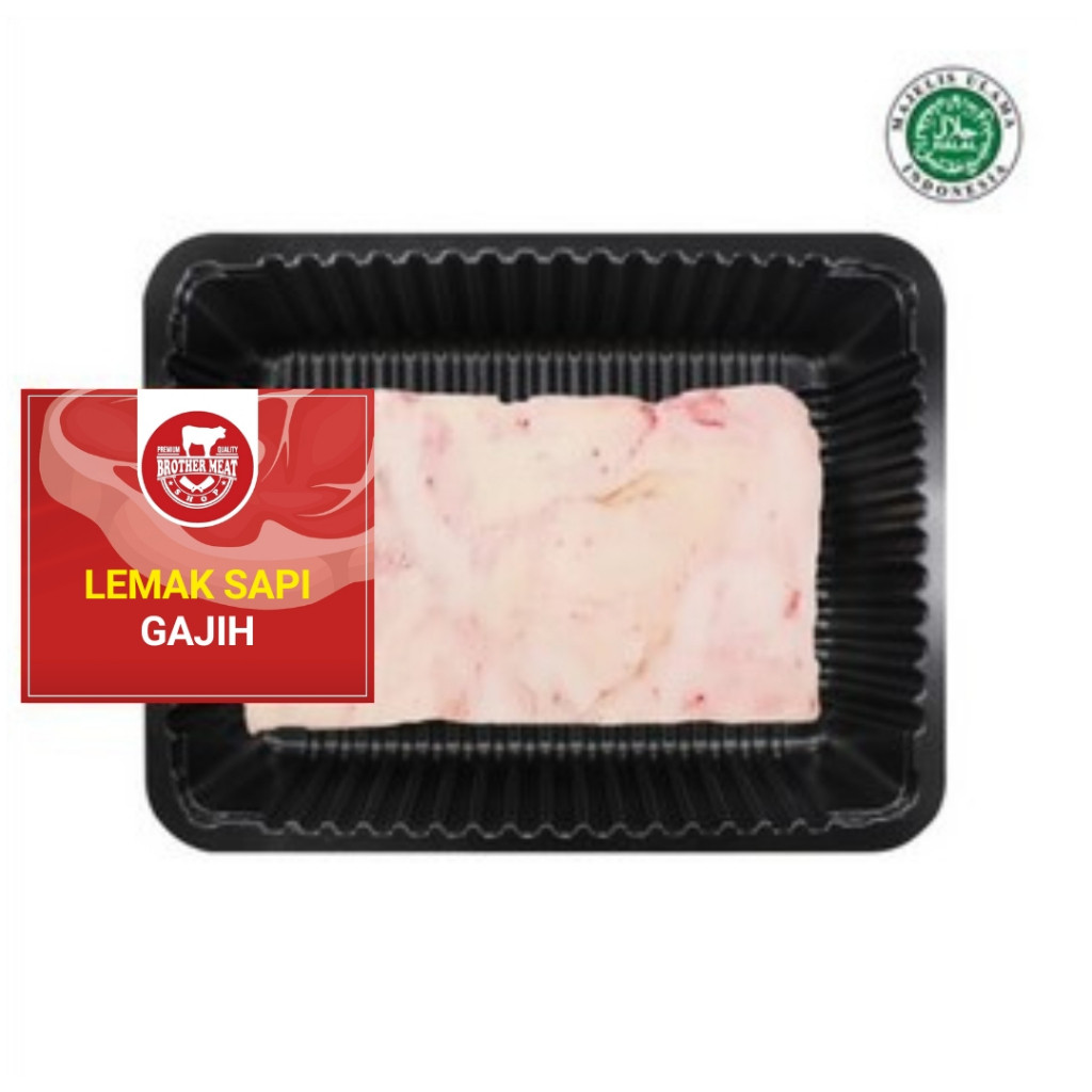 

Fat Beef / Lemak Daging Sapi 500gr - Guwe Meatshop