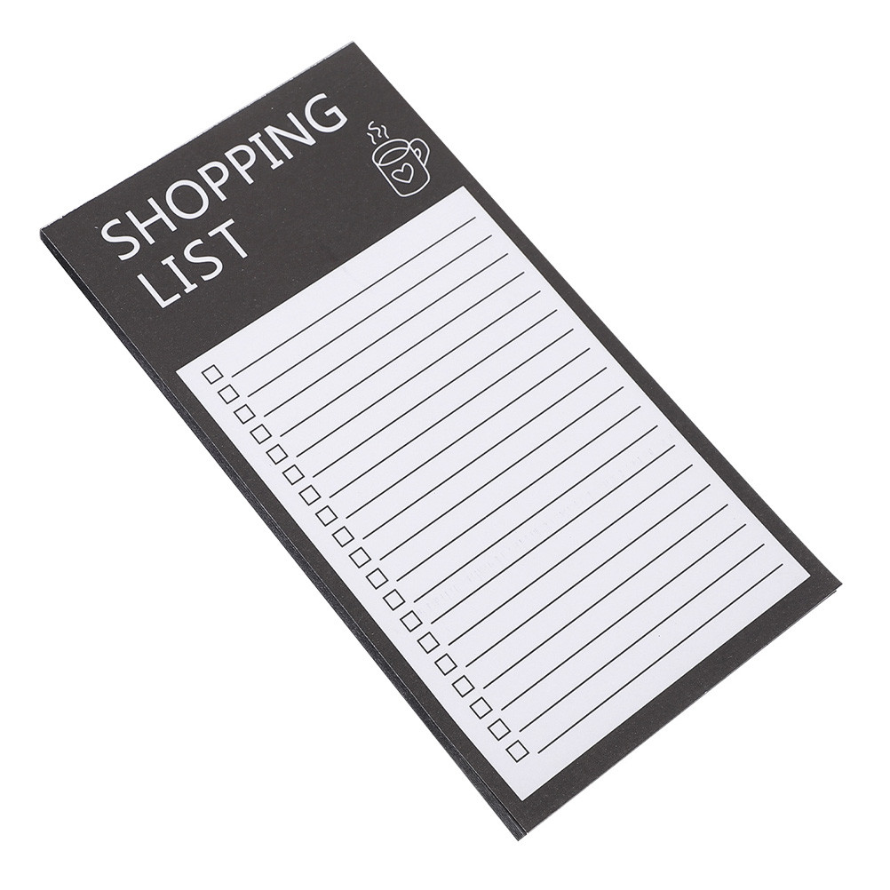 

Grocery List Notepad With Magnet For Shopping To Do Lists Magnetic Note Pad For Refrigerator Planner Notepad