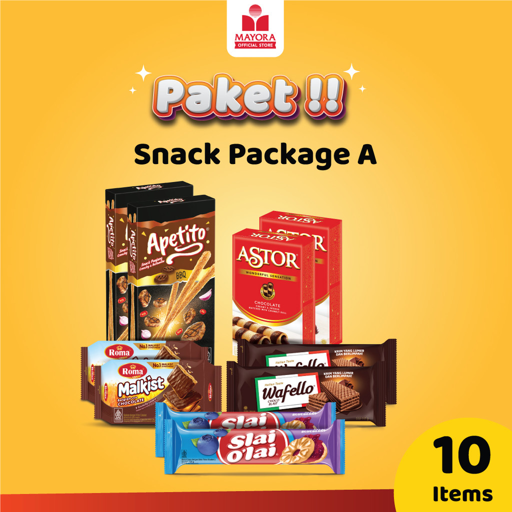 

Paket Snack Biskuit dan Wafer A