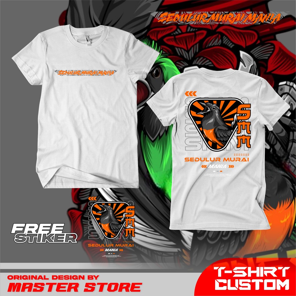 Kaos SMM Japan cotton combed 24s sablon plastisol pria MS Store