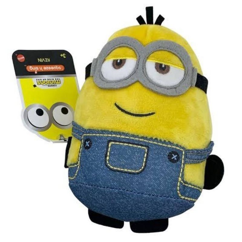 Minions Squeeze N Sing Kevin Doll Original KSMbersaudara