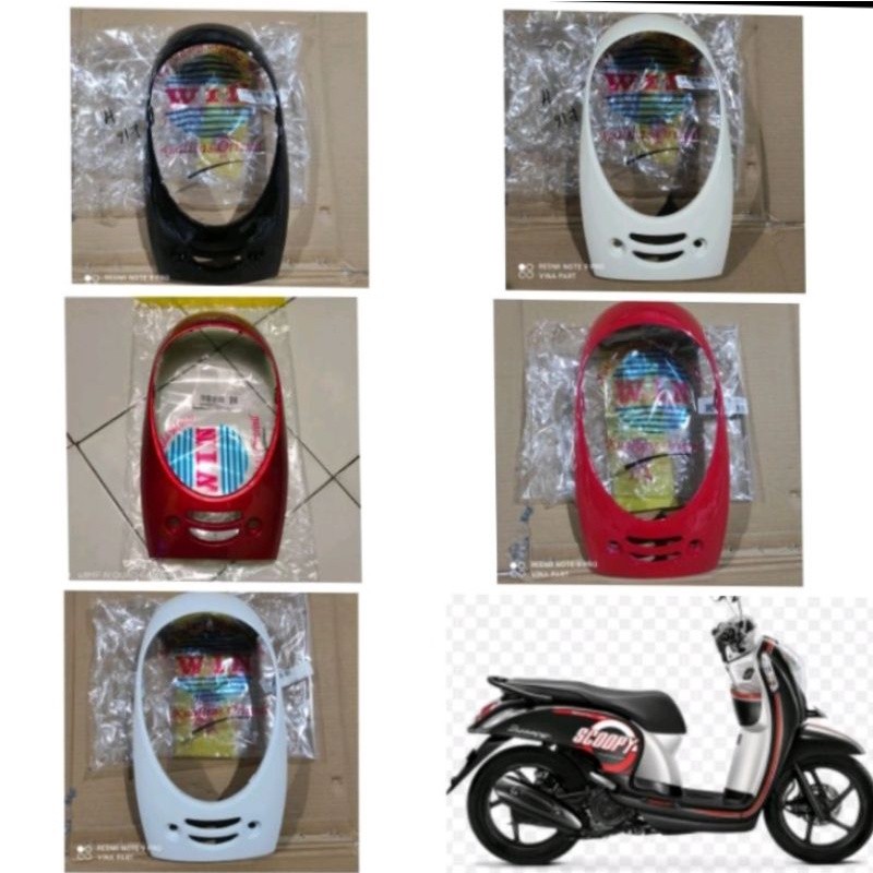 COD cover front panel tameng body depan scoopy fi k16 2013-2016  WIN MOTOR