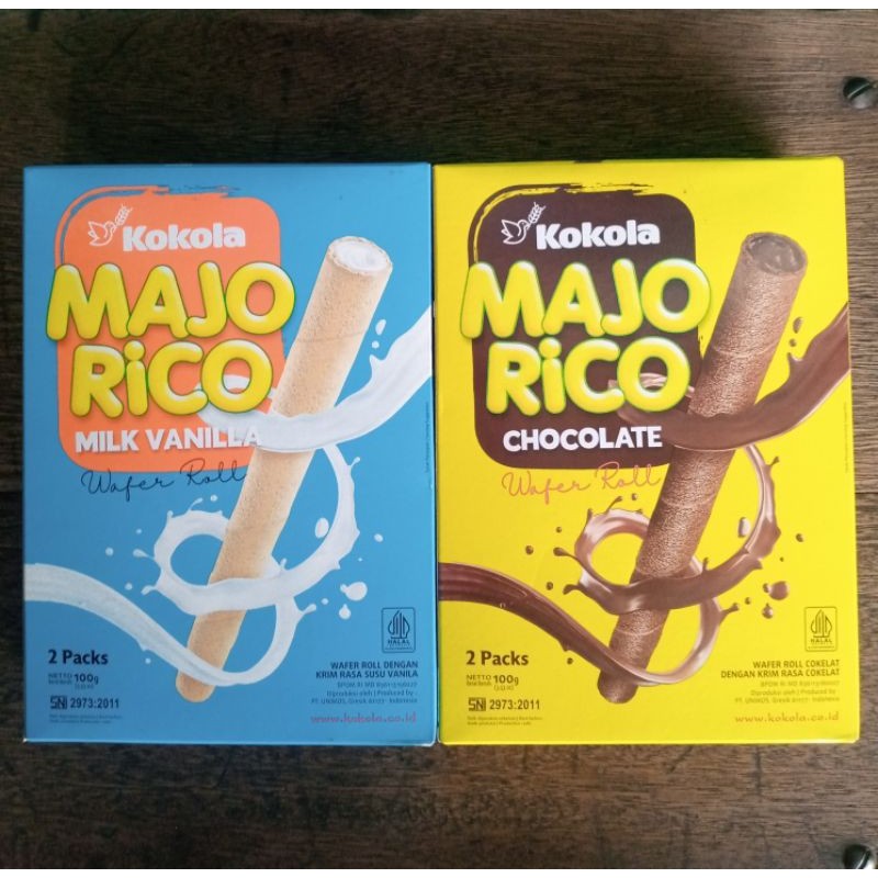

Majorico wafer stick 100gr kartonan PUSAT GROSIR JAJAN