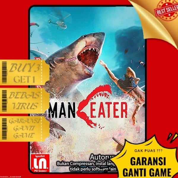 Maneater - PC  Game - Download Langsung Play