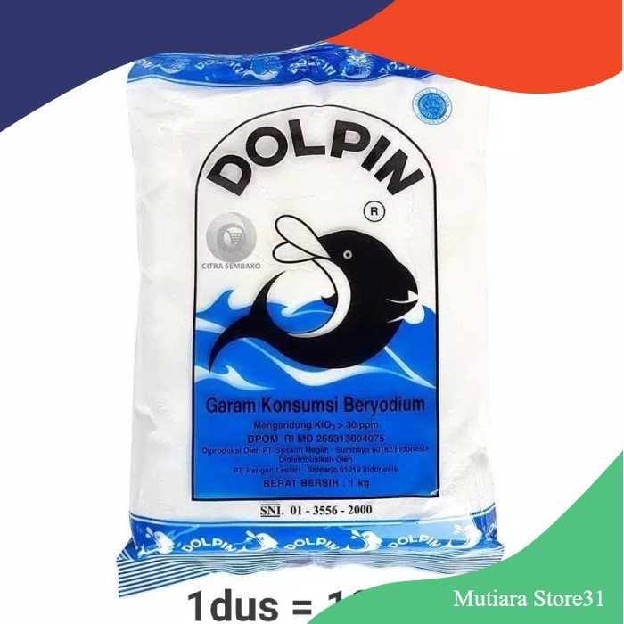 

garam dolphin 1kg x12 dus .