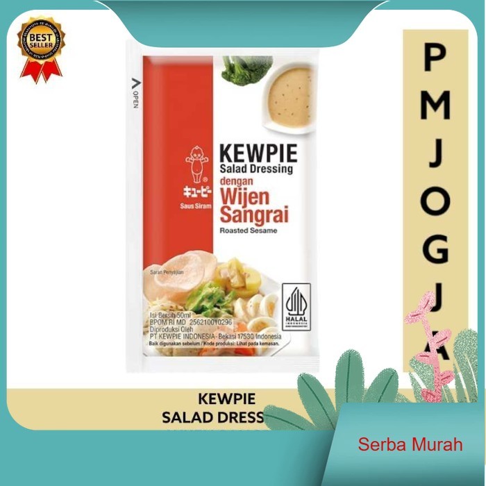 

Kewpie Salad Dressing Wijen Sangrai 50ml / saus salad roasted sesame saset sachet