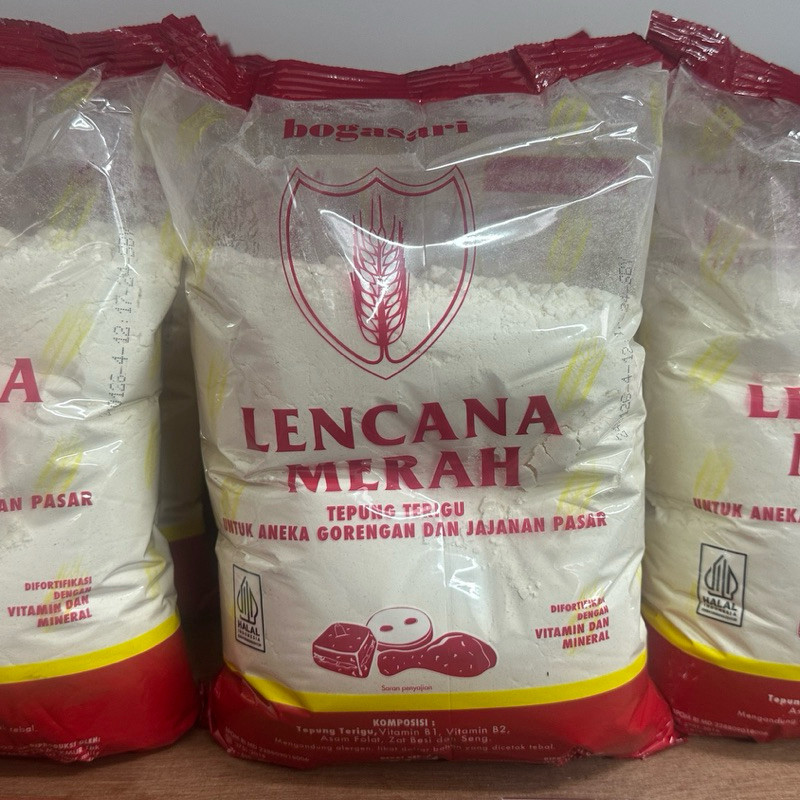 

tepung terigu lencana merah 1kg