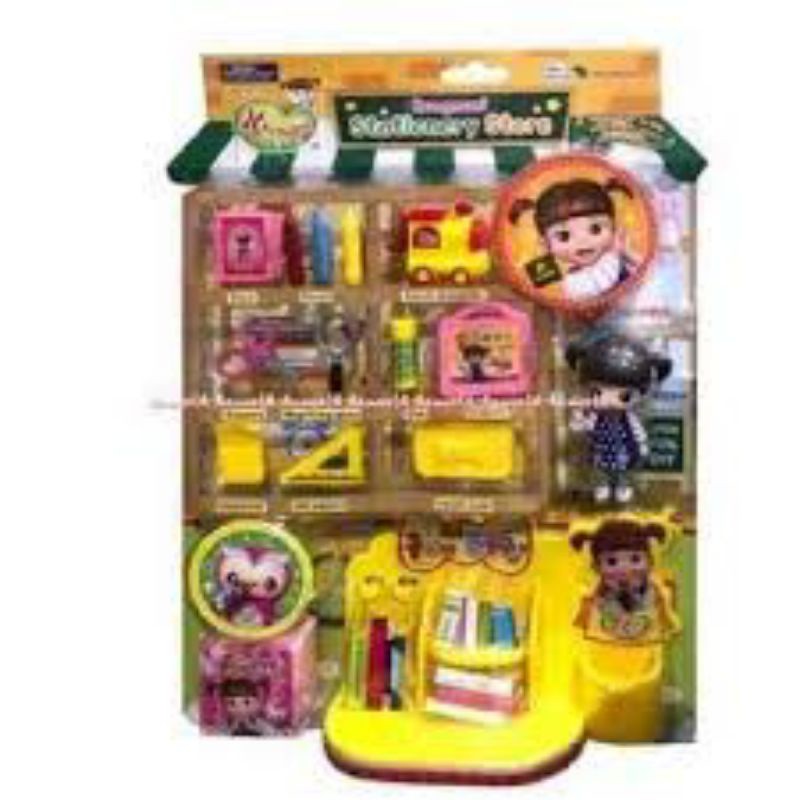 Kongsuni Stationery Playset Mainan Alat Tulis Korea