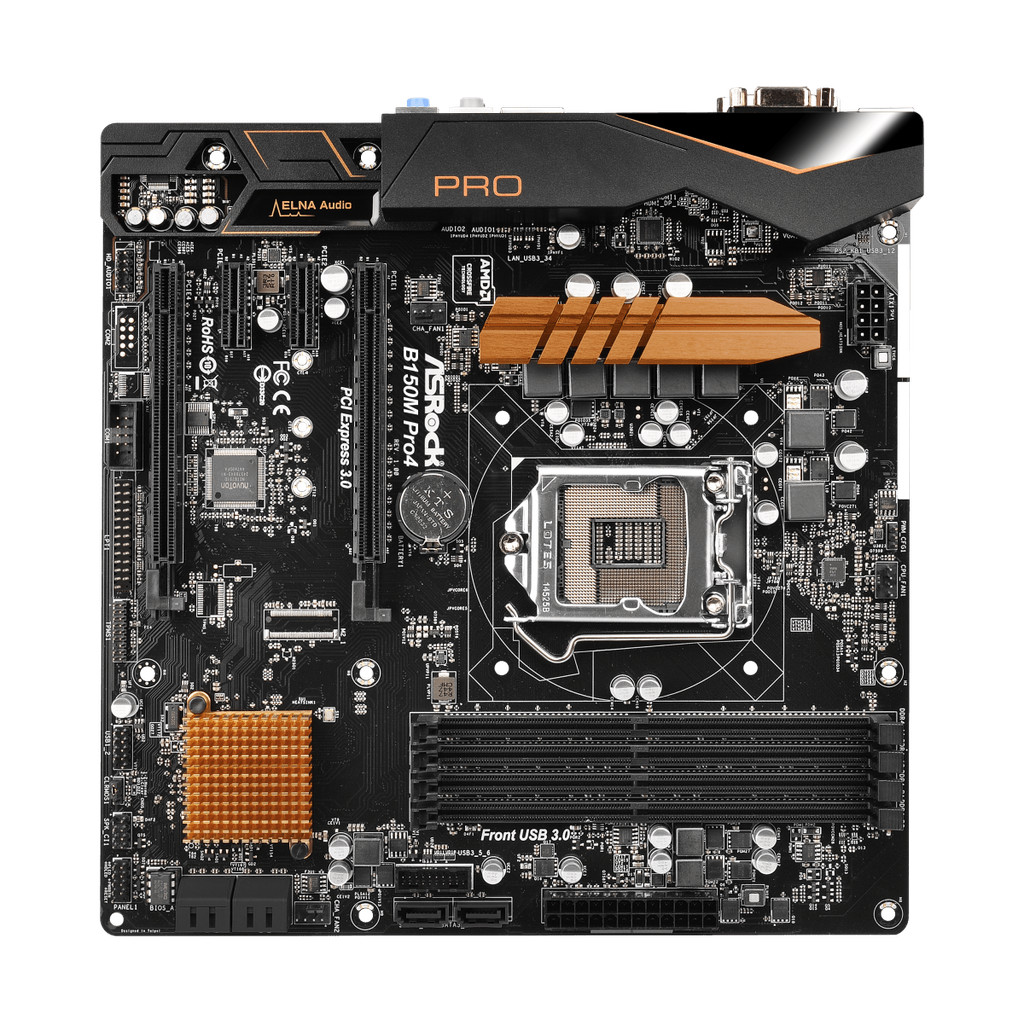  ASRock B150M PRO4 Motherboard LGA 1151 Intel B150 support i5-6500 6600 6100 7600 7300 6300 cpu B15