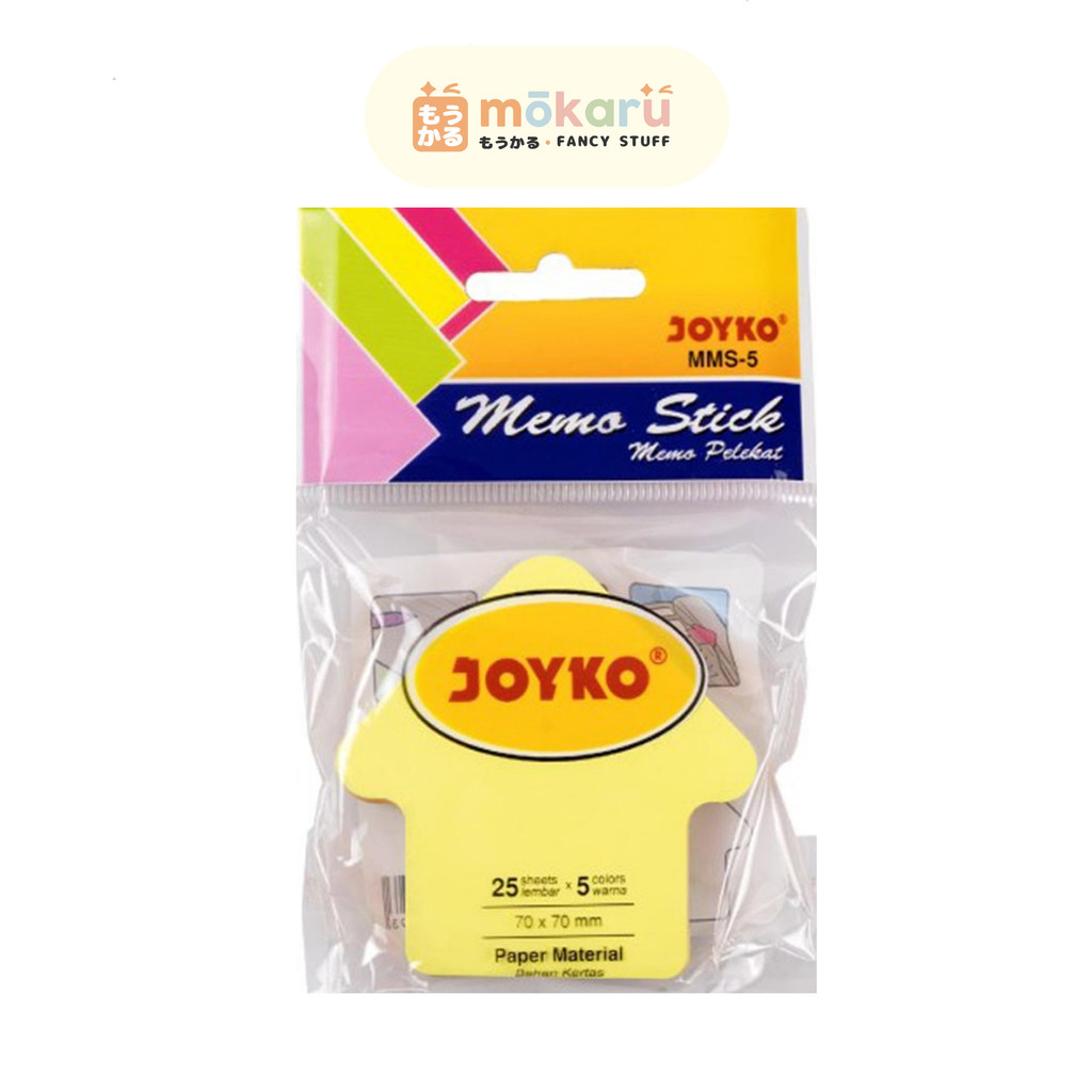 

Joyko Memo Stick MMS-5 (Panah) / Memo Sticky Notes Tempel Bentuk Panah