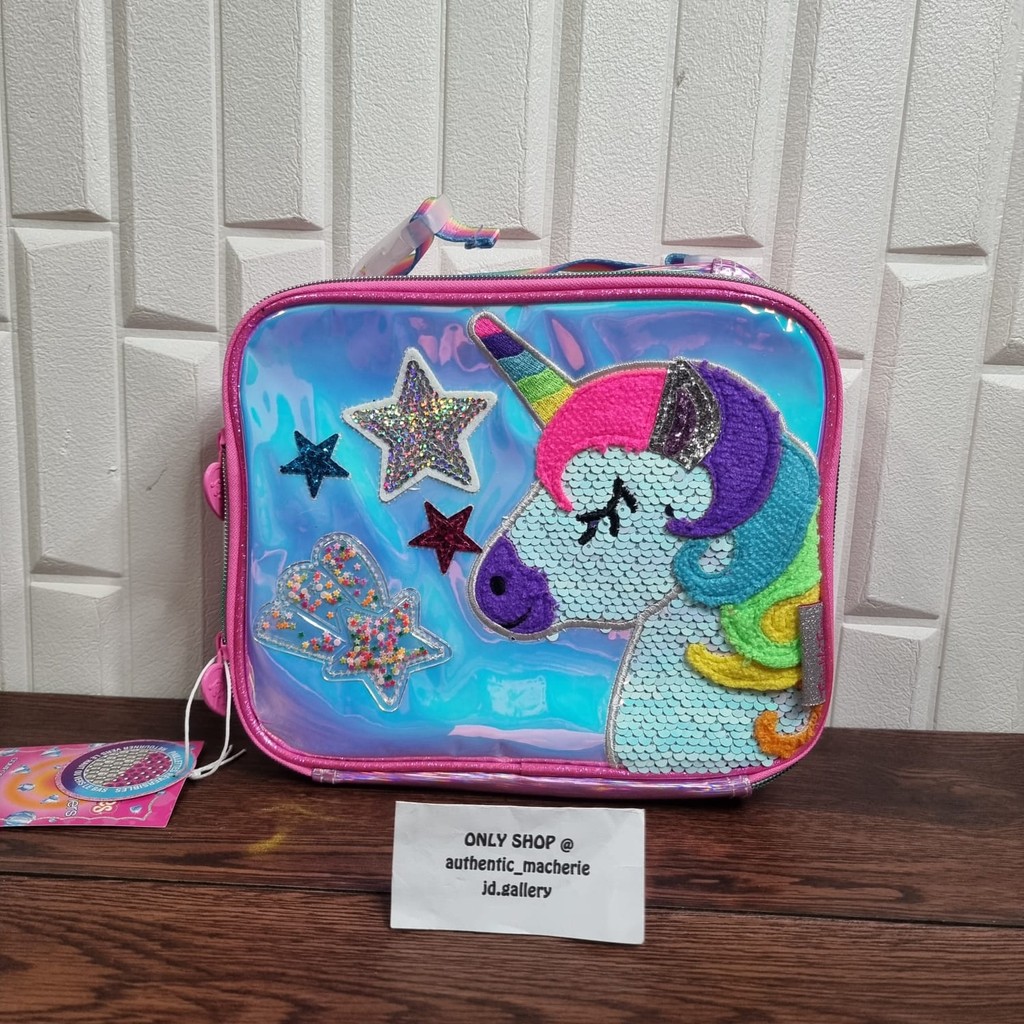 ORIGINAL SALE 70% LUNCH BAG TWINKLE TOES GIRLS  UNICORN FACE LBTT8578U PKMT PINK MULTI