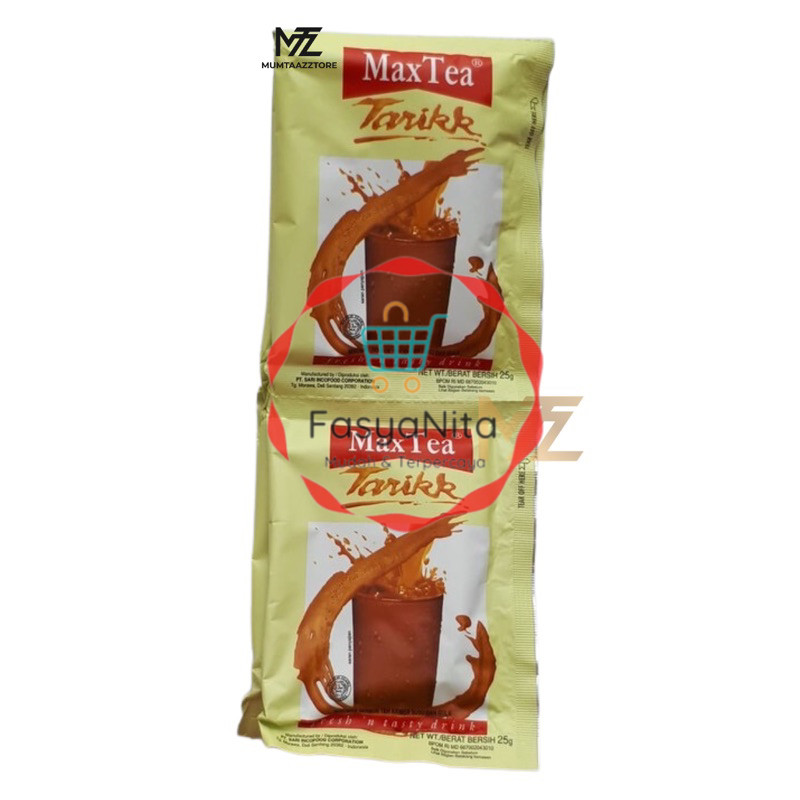 

INCOFOOD MAXTEA TARIKK TEH TARIK ISI 10 SACHET - Fasyanita Denpasar