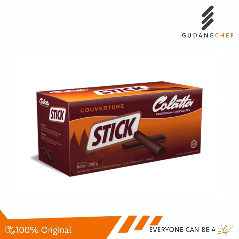 

COLATTA Choco Stick Couverture Bake Stable 1.2 Kg